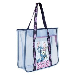 STITCH - sac de plage premium, bleu