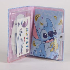 Stitch notebook ensemble coloriage stickers