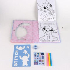 Stitch notebook ensemble coloriage stickers