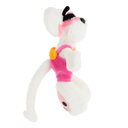 Peluche Diddl en salopette Rose 20cm
