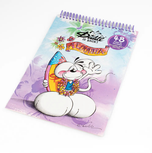 Cahier de coloriage A4 Diddl Violet