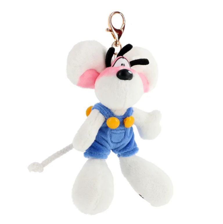 Porte-clés peluche Diddlina en robe 15cm