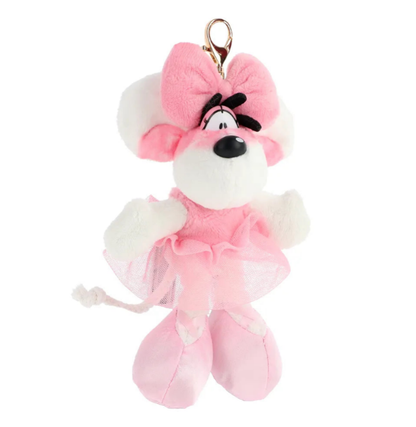Porte-clés peluche Diddlina en robe 15cm