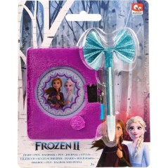Journal Intime La Reine des Neiges avec stylo